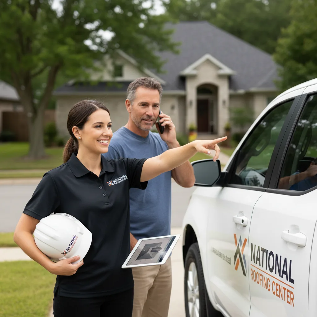 National Roofing Center customer support in Sweetser
